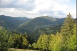 Parkplatz Hochkopf mit Aussicht nach Prg und Strae nach Bernau