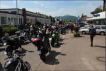 Pause bei Balingen beim Tüv